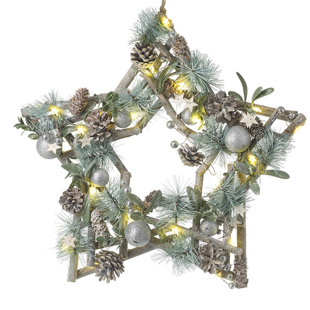 Wreaths (Lighting Colour: Clear / White Lights) You'll Love